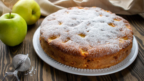 Torta di mele soffice