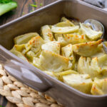 Finocchi al forno con crema di Parmigiano